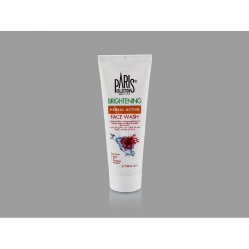 Paris Collection Face Wash Brightening Herbal Active 100ml